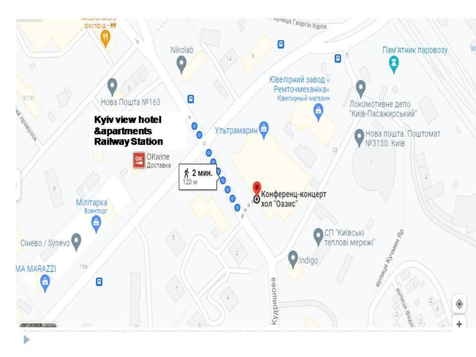 Smart App Near Railway Station Kvartet 3C Киев Экстерьер фото